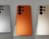 Design Galaxy S26 Ultra coloris orange