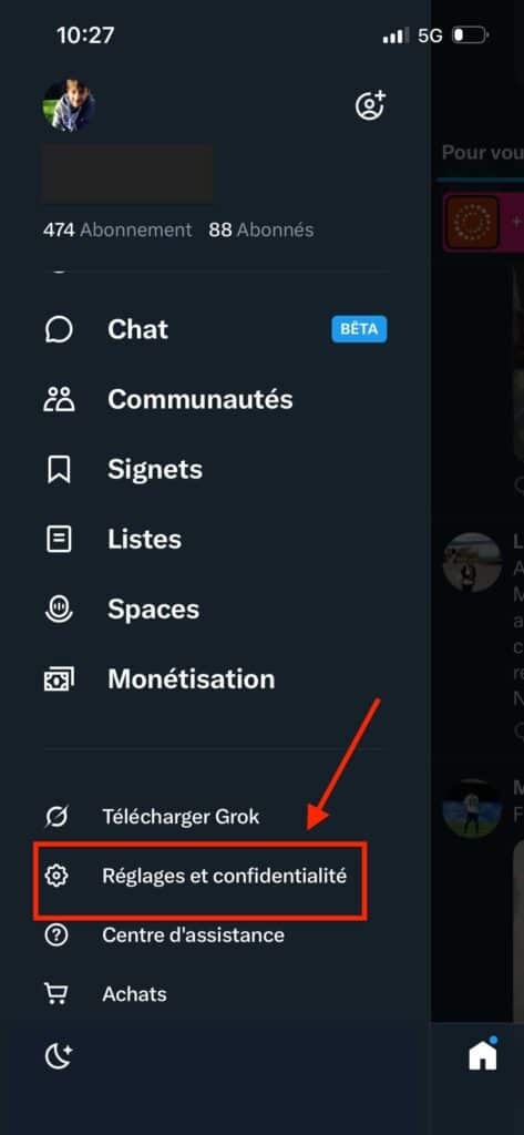 Supprimer compte Twitter