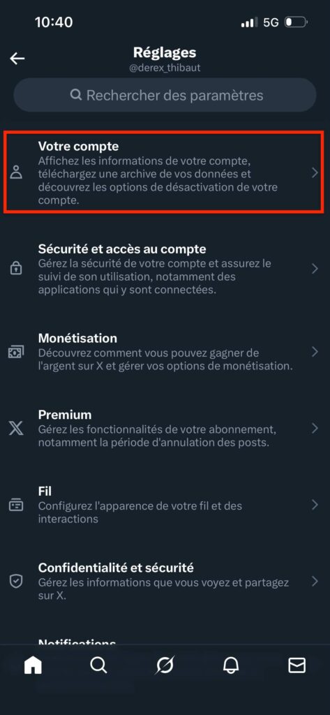 Télécharger données Twitter