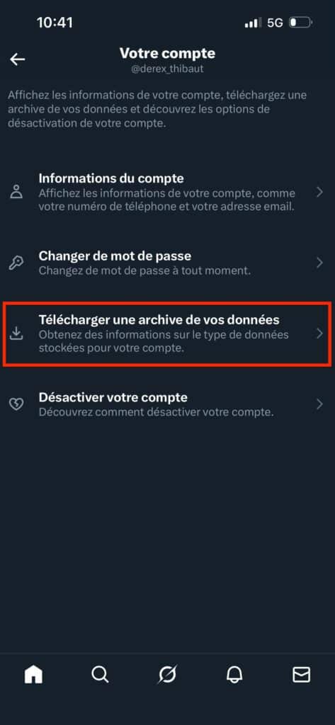 Télécharger données X