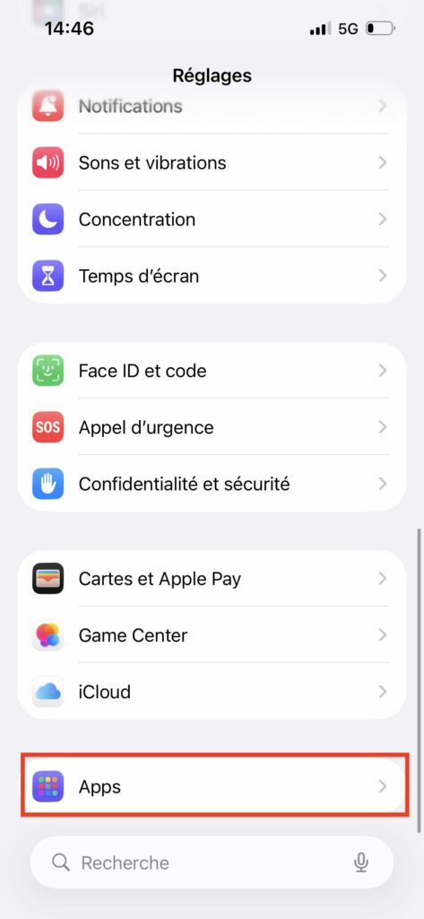 mot de passe photo iPhone