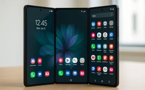 Pas de smartphone Samsung qui se plie en trois pour la France, sa sortie est réservée à ces pays