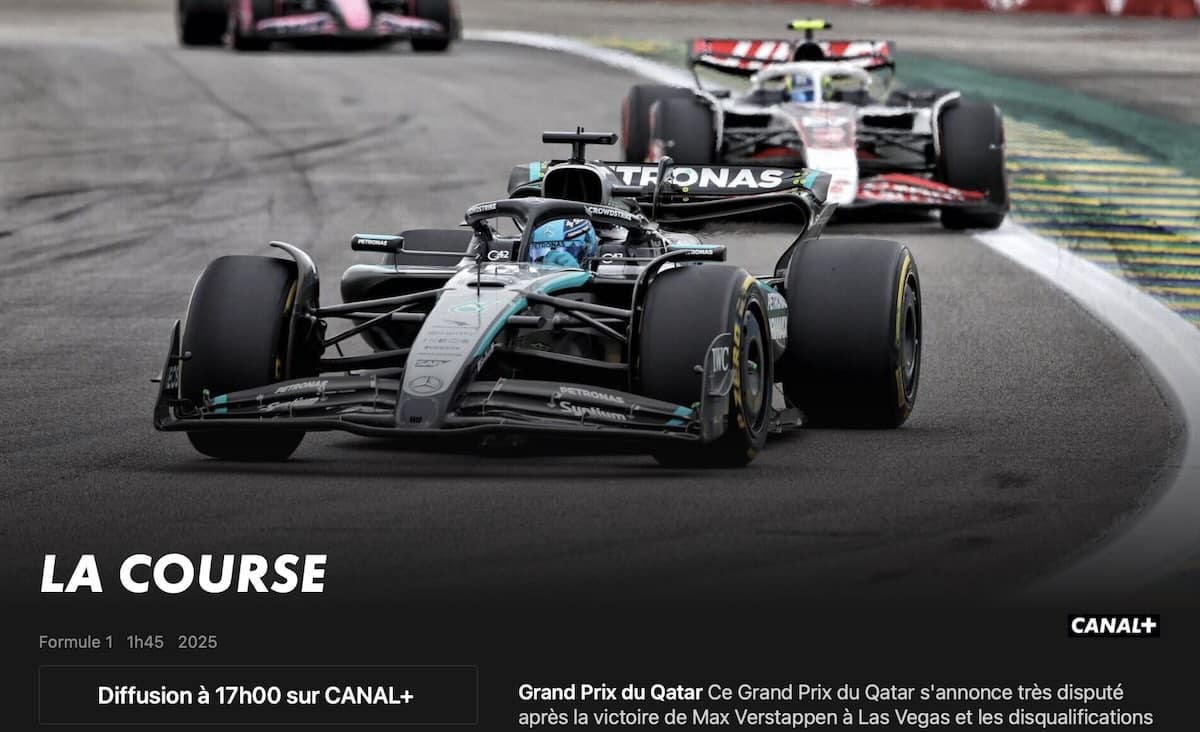 F1 – GP du Qatar direct