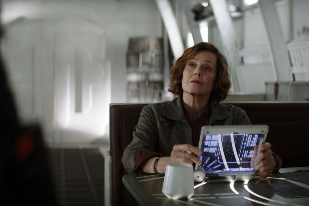 Star Wars The Mandalorian and Grogu Sigourney Weaver