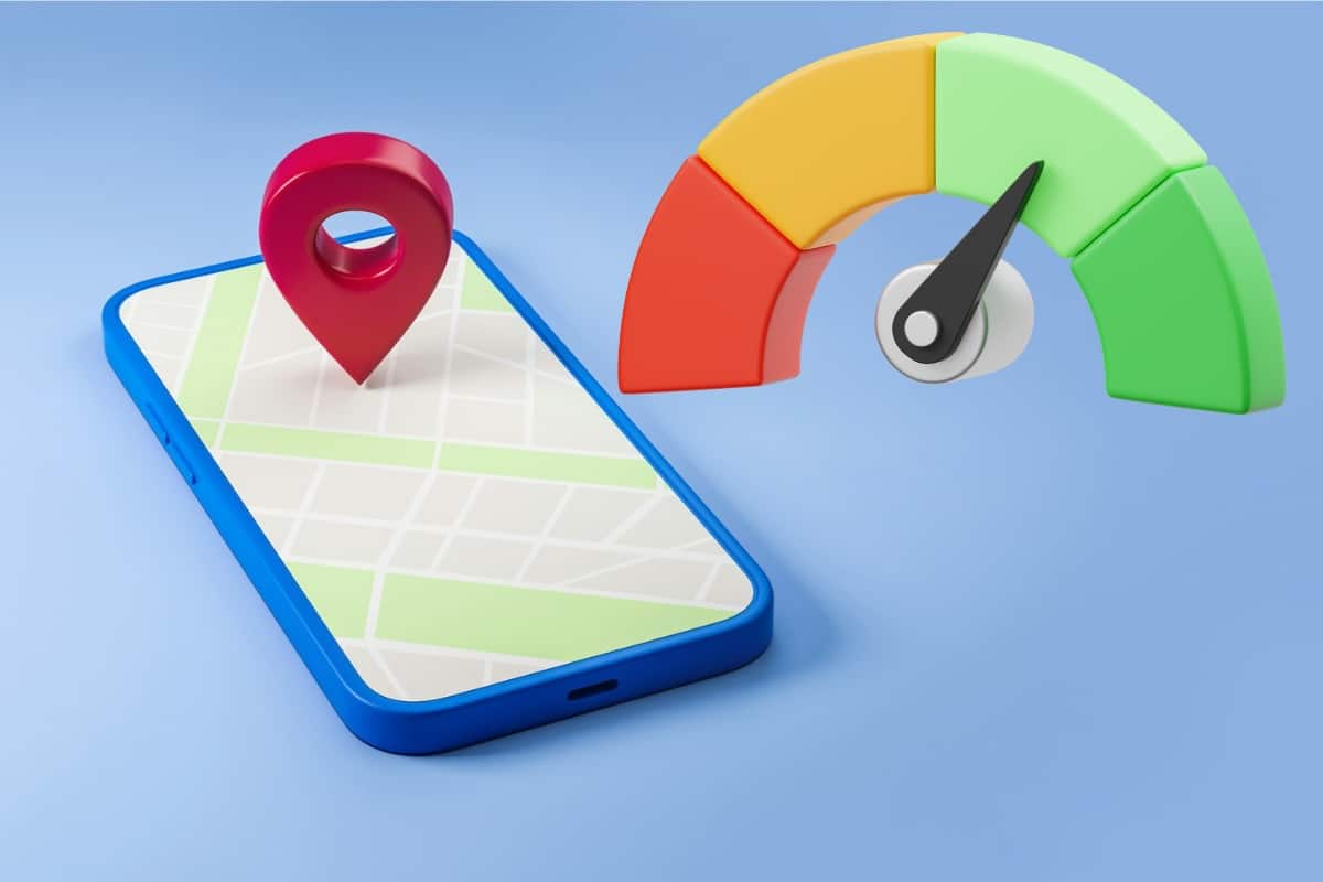 Compteur de vitesse Google Maps