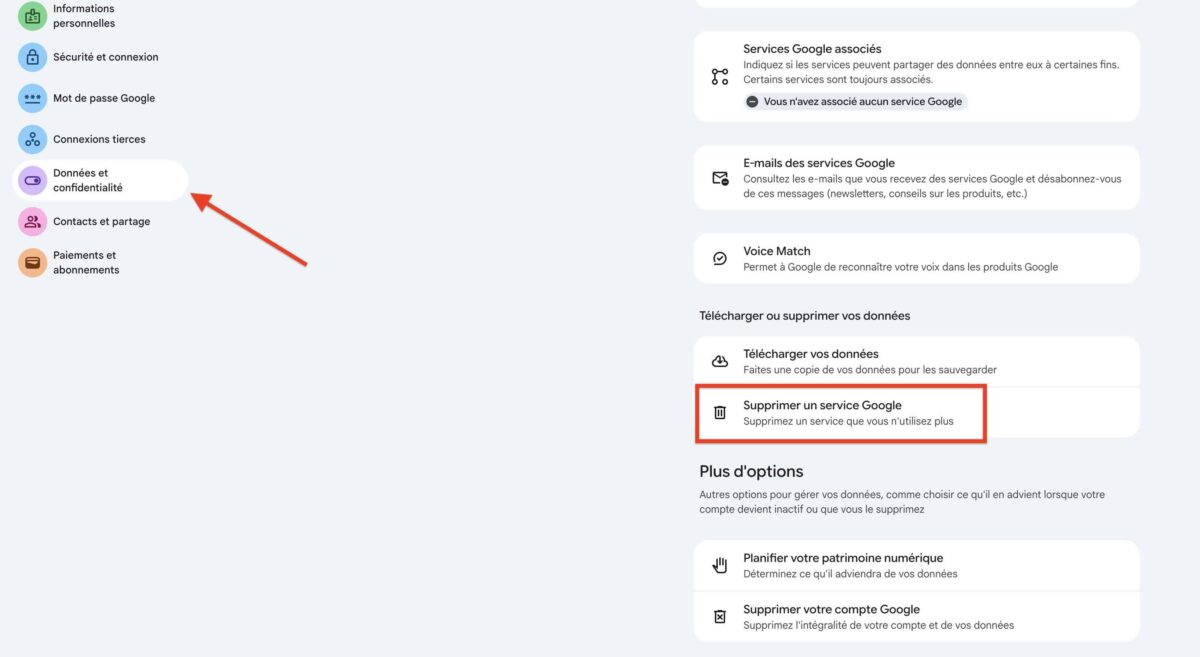 supprimer compte gmail ordinateur