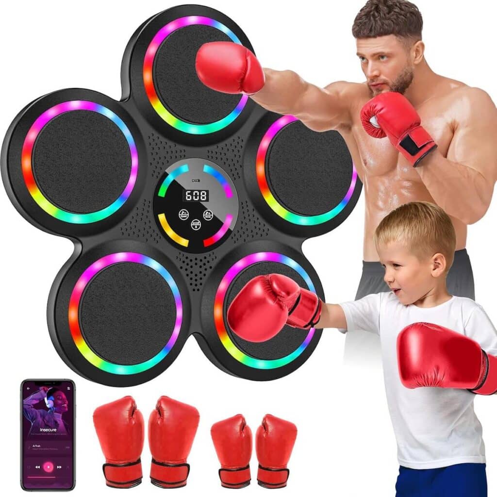 Machine de Boxe musicale noel
