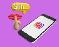 cacher statut en ligne Instagram