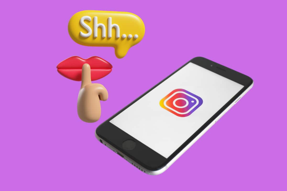 cacher statut en ligne Instagram