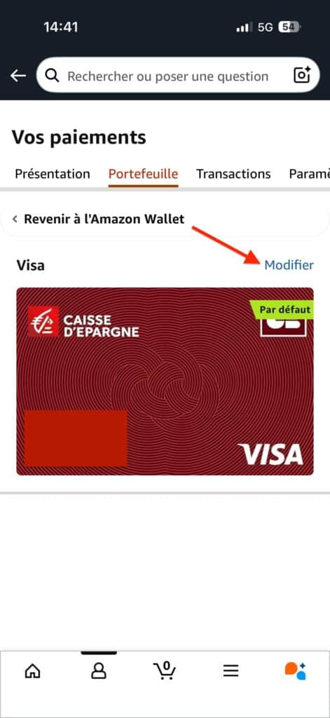 Effacer CB Amazon