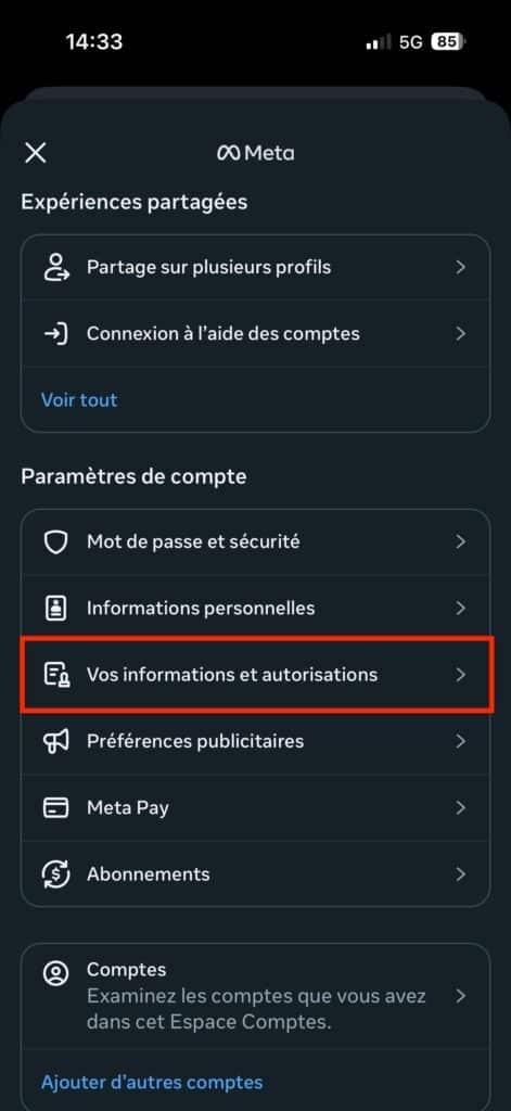 Limiter suggestions amis Facebook