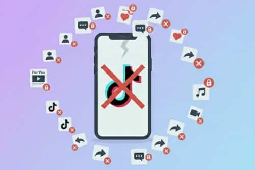 Supprimer compte TikTok
