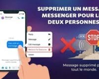 Supprimer message pour deux messenger