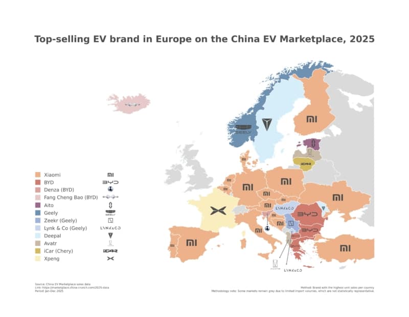 Xiaomi SU7 Europe