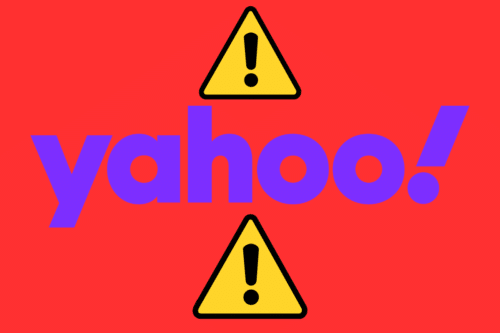 Yahoo panne