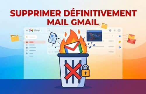 supprimer définitivement mail Gmail