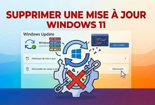 supprimer mise à jour Windows 11
