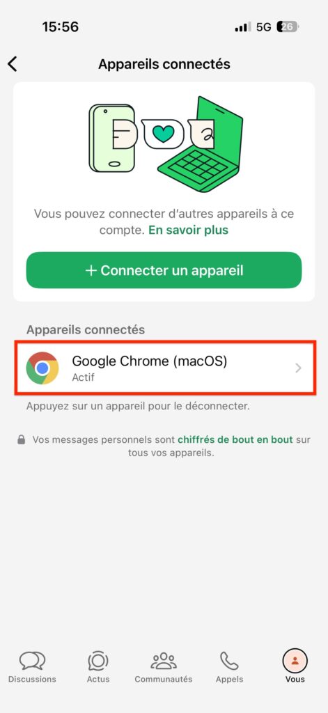 utiliser compte WhatsApp sur plusieurs appareils