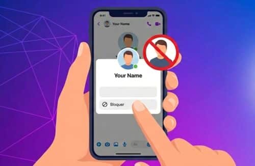 Bloquer personne Messenger