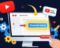Changer nom YouTube