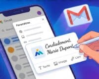 Créer signature Gmail