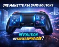 Une manette PS6 sans boutons : révolution ou fausse bonne idée ?