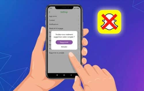 supprimer compte Snapchat