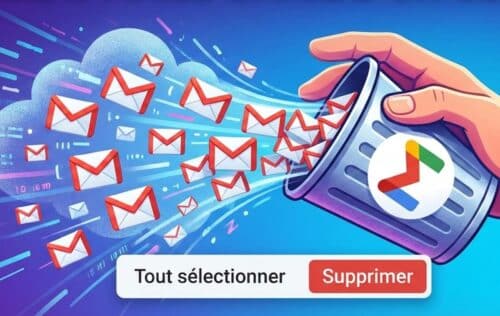 supprimer tous les mails Gmail