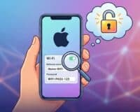 trouver mon de passe Wi-Fi iPhone