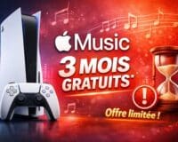 Apple Music gratuit PS5