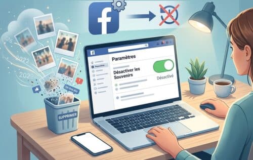 Désactiver souvenirs facebook
