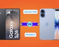 Galaxy S26 vs iPhone 17