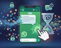 Comment envoyer un message éphémère sur WhatsApp