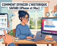 effacer historique Safari
