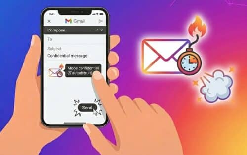 envoyer un email qui s’autodétruit dans Gmail