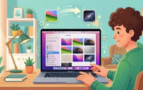 Changer fond d'écran mac