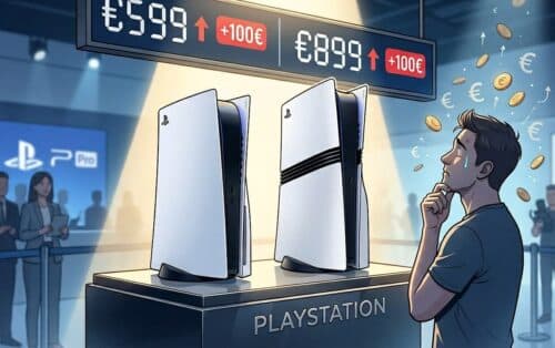 hausse prix PS5