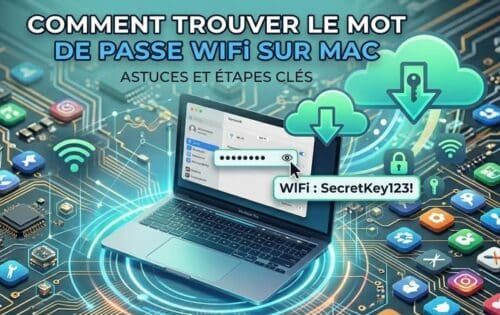 trouver mot de passe wifi mac