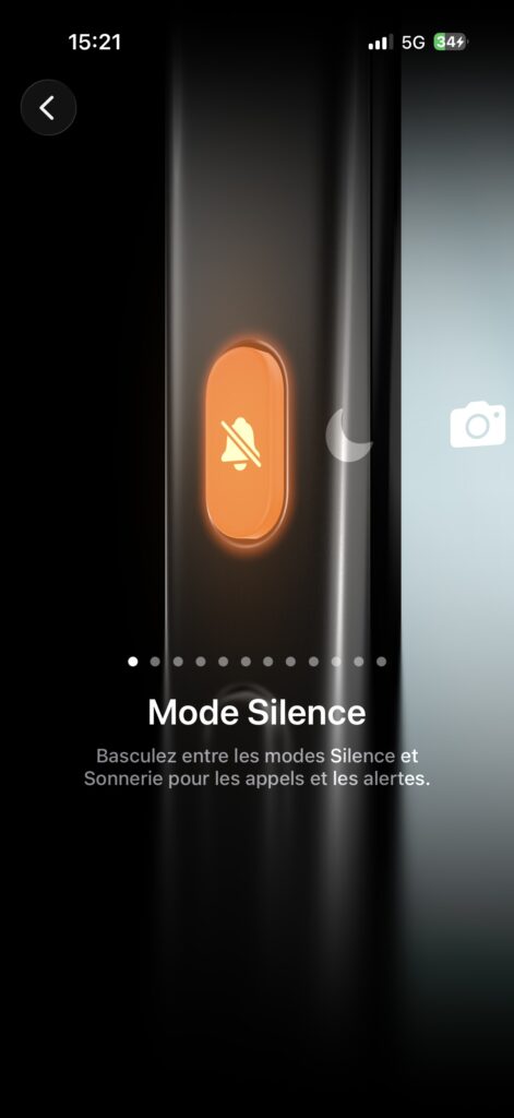 Couper le son de l’appareil photo sur iPhone