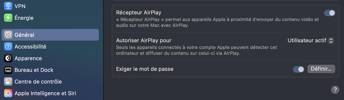 Partager écran iPhone sur Mac