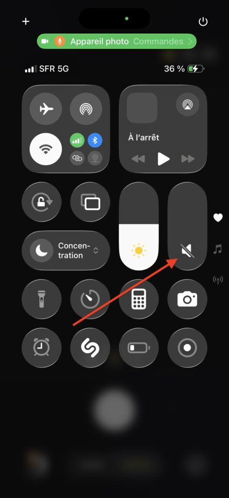 Prendre des photos discrètes sur iPhone