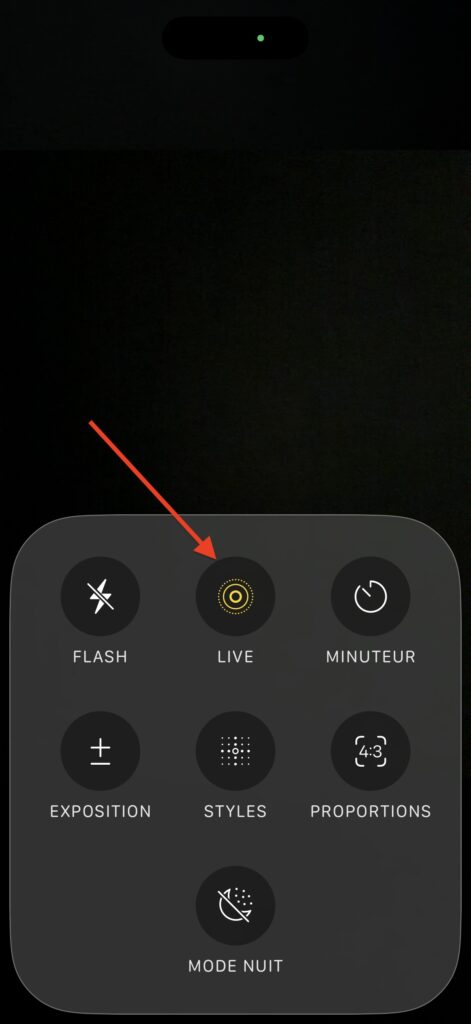 Photos silencieuses sur iPhone