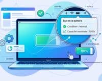 Connaître état batterie Mac
