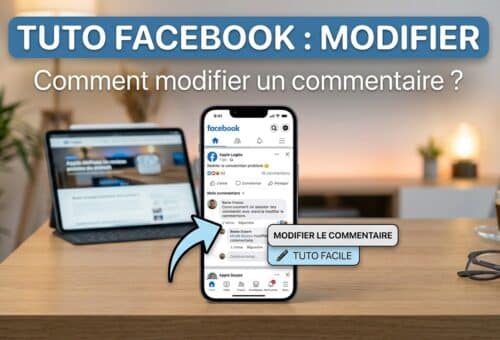 Modifier commentaire Facebook