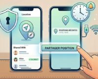 Partager position avec iPhone