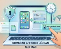 afficher l’écran de mon iPhone sur Mac