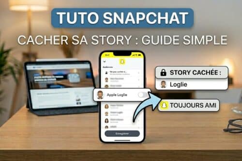 cacher une story snapchat