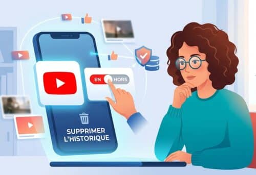 désactiver l’historique YouTube