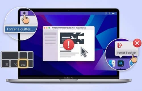 forcer la fermeture d’une application sur Mac
